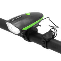 Spokey RAINI punjivo LED svjetlo za bicikl sa sirenom Spokey RAINI punjivo LED svjetlo za bicikl sa sirenom