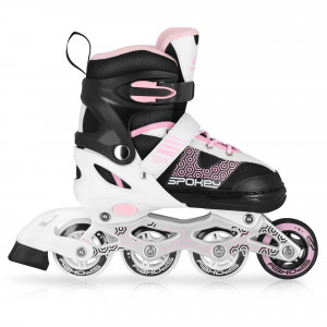 Spokey TONYX Roleri, crno-roze, ABEC7 Carbon, vel 30-33 