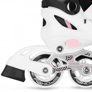 Spokey TONYX Roleri, crno-roze, ABEC7 Carbon, vel 30-33 