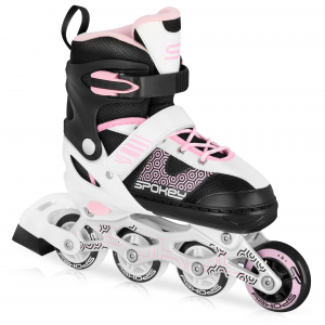 Spokey TONYX Roleri, crno-roze, ABEC7 Carbon, vel 30-33 