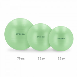 Spokey FITBALL Gimnastička lopta, 75 cm, zelena 