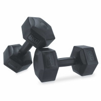 Spokey MONSTER Set šesterokutnih bučica, 6 kg Spokey MONSTER Set šesterokutnih bučica, 6 kg