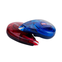 Spokey EASY ERGO TAPE Korekční strojek 8 m x 5 mm, 12 ks v balení, červený, modrý Spokey EASY ERGO TAPE Korekční strojek 8 m x 5 mm, 12 ks v balení, červený, modrý