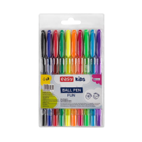 Spokey EASY FUN Kuličková pera, barevné náplně, 0,7 mm, 10 ks v balení (mix barev) Spokey EASY FUN Kuličková pera, barevné náplně, 0,7 mm, 10 ks v balení (mix barev)