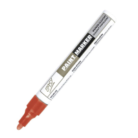 Spokey EASY PAINTMARKER Olejový popisovač s kulatým hrotem červený, 10 ks v balení Spokey EASY PAINTMARKER Olejový popisovač s kulatým hrotem červený, 10 ks v balení