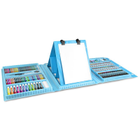 Spokey Easy Kreativní výtvarná sada 208 ks, včetně plastového stojanu, modrá Spokey Easy Kreativní výtvarná sada 208 ks, včetně plastového stojanu, modrá