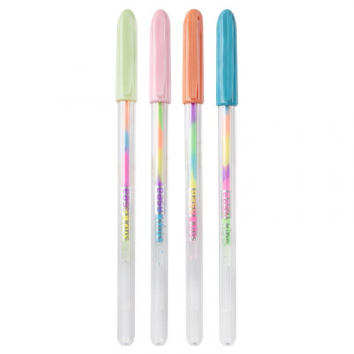 Spokey EASY MULTIGEL Gelová pera s vícebarevnou náplní, 1,0 mm, 4 ks v balení, mix barev Spokey EASY MULTIGEL Gelová pera s vícebarevnou náplní, 1,0 mm, 4 ks v balení, mix barev