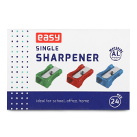 Spokey EASY Ořezávátko 1 dílné kovové, 24 ks v balení, mix 3 barev Spokey EASY Ořezávátko 1 dílné kovové, 24 ks v balení, mix 3 barev