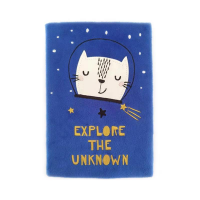 Spokey EASY PLUSHY 1 Plyšový notes A5, 80 listů Spokey EASY PLUSHY 1 Plyšový notes A5, 80 listů