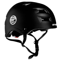 Spokey NINJA Junior biciklistička BMX kaciga, 53-55 cm, crna Spokey NINJA Junior biciklistička BMX kaciga, 53-55 cm, crna