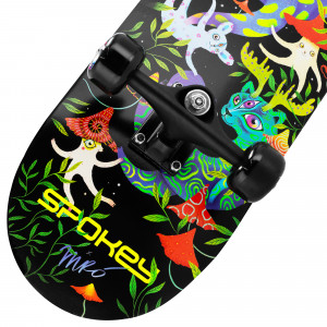 Spokey OLLIE Skateboard 78,7 x 20 cm, ABEC7, sa elementima koji svijetle u mraku 