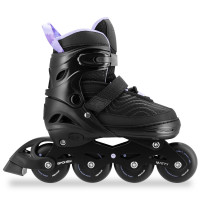 Spokey MATTY Roleri crno-ljubičaste vel 35-38 Spokey MATTY Roleri crno-ljubičaste vel 35-38
