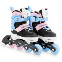 Spokey JOY Dječje role, crno-roze, ABEC7 Carbon vel. 27-30. Spokey JOY Dječje role, crno-roze, ABEC7 Carbon vel. 27-30.