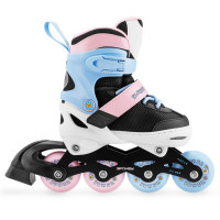 Spokey JOY Dječje role, crno-roze, ABEC7 Carbon vel. 31-34. Spokey JOY Dječje role, crno-roze, ABEC7 Carbon vel. 31-34.