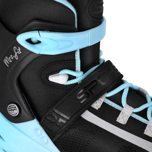 Spokey MrsFIT Ženske fitnes role, crno-plave, ABEC7 Carbon, vel.38 Spokey MrsFIT Ženske fitnes role, crno-plave, ABEC7 Carbon, vel.38