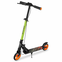 Spokey VACAY PRO Skuter s ručnom kočnicom, kotači 145 mm, zeleni Spokey VACAY PRO Skuter s ručnom kočnicom, kotači 145 mm, zeleni
