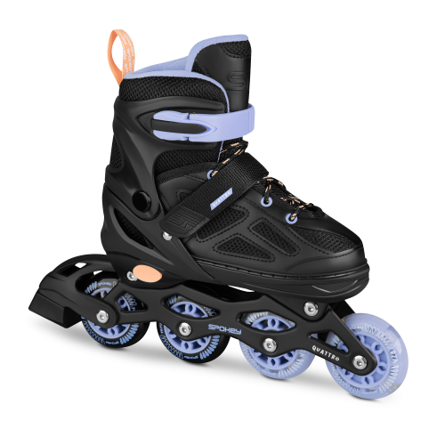 Spokey QUATTRO Klizaljke 4 u 1, crno-ljubičaste, vel.30-41 Spokey QUATTRO Klizaljke 4 u 1, crno-ljubičaste, vel.30-41