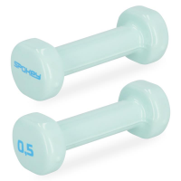 Spokey SHAPE Set bučica od vinila, 0,5 kg, mint Spokey SHAPE Set bučica od vinila, 0,5 kg, mint