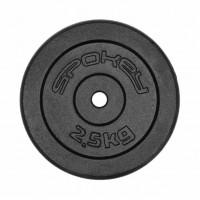 Spokey SINIS Disk od lijevanog željeza, 29 mm, 2,5 kg Spokey SINIS Disk od lijevanog željeza, 29 mm, 2,5 kg