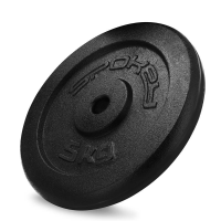 Spokey SINIS Disk od lijevanog željeza, 29 mm, 5 kg. Spokey SINIS Disk od lijevanog željeza, 29 mm, 5 kg.