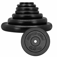 Spokey SINIS Disk od lijevanog željeza, 29 mm, 0,5 kg Spokey SINIS Disk od lijevanog željeza, 29 mm, 0,5 kg
