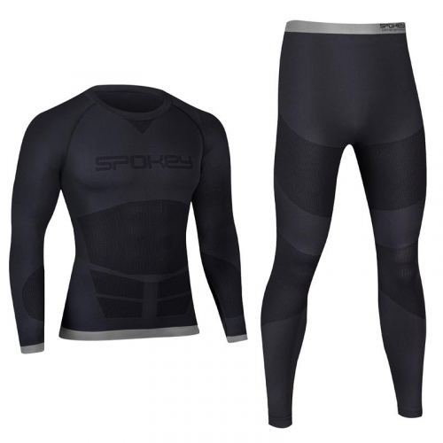 Spokey DRY HI OPTIMA SET Pánské termoprádlo, černé, vel. M/L - XL/XXL Spokey DRY HI OPTIMA SET Pánské termoprádlo, černé, vel. M/L - XL/XXL