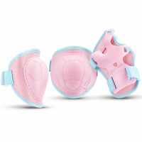 Spokey Dječji štitnici za koljena, laktove i dlanove, roza, S 