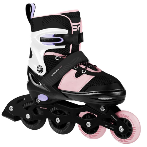 Spokey TRIXIE Dječje koturaljke crno-roze vel.31-34 Spokey TRIXIE Dječje koturaljke crno-roze vel.31-34