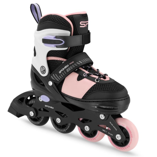 Spokey TRIXIE Dječje koturaljke crno-roze vel.35-38 Spokey TRIXIE Dječje koturaljke crno-roze vel.35-38