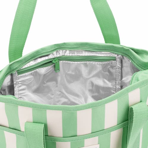 Spokey ACAPULCO termo torba, 12 l, zelene pruge Spokey ACAPULCO termo torba, 12 l, zelene pruge