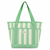 Spokey ACAPULCO termo torba, 12 l, zelene pruge Spokey ACAPULCO termo torba, 12 l, zelene pruge