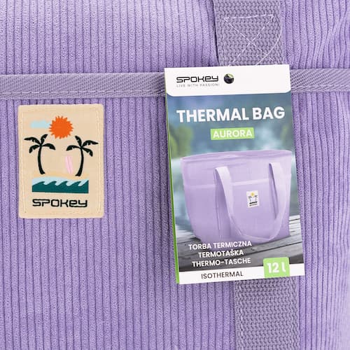 Spokey AURORA termo torba, 12 l, ljubičasta Spokey AURORA termo torba, 12 l, ljubičasta