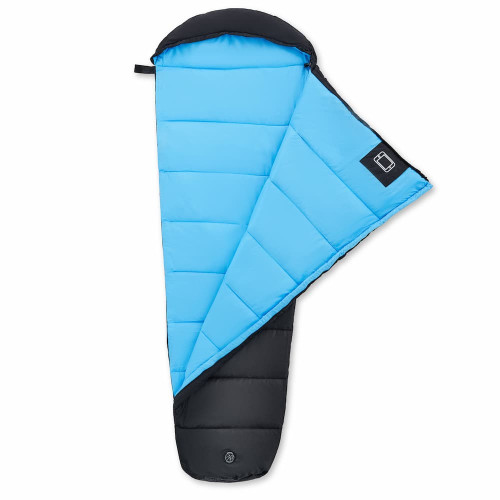 Vreća za spavanje Spokey Nordic 250 -6°C, crno-plava 230x80x50 cm Vreća za spavanje Spokey Nordic 250 -6°C, crno-plava 230x80x50 cm