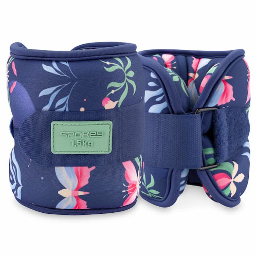 Spokey THE BLOOM FORM Set utega za ruke i noge, 1,5 kg Spokey THE BLOOM FORM Set utega za ruke i noge, 1,5 kg