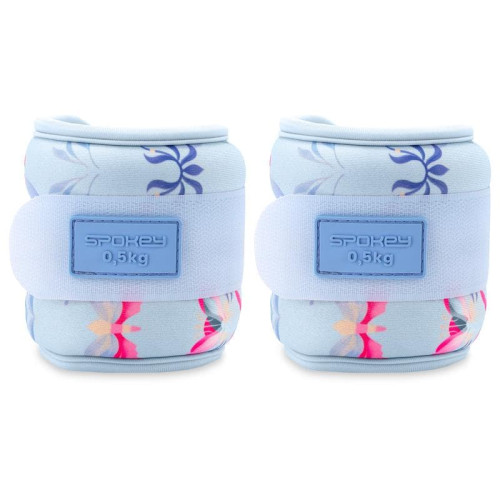 Spokey THE BLOOM FORM Set utega za ruke i noge, 0,5 kg Spokey THE BLOOM FORM Set utega za ruke i noge, 0,5 kg