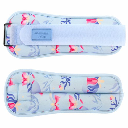 Spokey THE BLOOM FORM Set utega za ruke i noge, 0,5 kg Spokey THE BLOOM FORM Set utega za ruke i noge, 0,5 kg