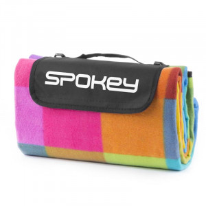 Spokey PICNIC COLOR Piknik deka s remenom, 130 x 150 cm 