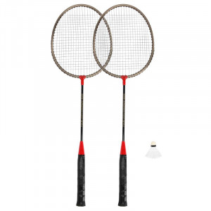 Spokey BADMNSET1 Badminton set - 2 reketa, košara, pakiranje 