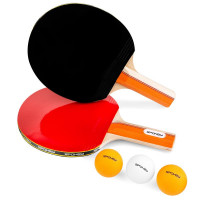 Spokey STANDARDNI SET * Set za stolni tenis - 2 palice, 3 loptice. Spokey STANDARDNI SET * Set za stolni tenis - 2 palice, 3 loptice.