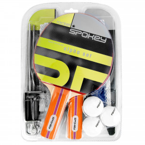 Spokey ALPHA SET * Set za stolni tenis - 2 palice, 3 loptice, mreža 