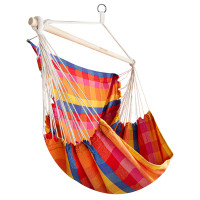 Spokey BENCH DELUXE Viseća mreža/sjedalica za dvoje do 160 kg, šarene Spokey BENCH DELUXE Viseća mreža/sjedalica za dvoje do 160 kg, šarene