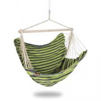Spokey BENCH DELUXE Viseća mreža/sjedalica za dvoje do 160 kg, zelene pruge Spokey BENCH DELUXE Viseća mreža/sjedalica za dvoje do 160 kg, zelene pruge