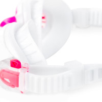 Naočale za plivanje bijelo - ružičaste