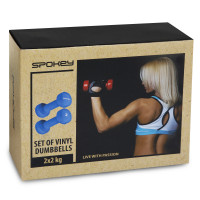 Spokey SHAPE IV Set bučica 2x 2 kg. Spokey SHAPE IV Set bučica 2x 2 kg.
