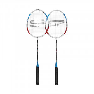 FIT ONE II Badminton set - 2 reketa, plave boje 