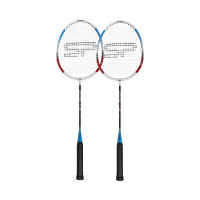 FIT ONE II Badminton set - 2 reketa, plave boje 
