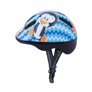 Dječja biciklistička kaciga Spokey PENGUIN, 44-48 cm 