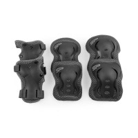Spokey SHIELD 3-dijelni set štitnika za djecu, crni, vel S Spokey SHIELD 3-dijelni set štitnika za djecu, crni, vel S