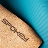 Spokey SAVASANA prostirka za jogu od pluta, 180 x 60 x 0,4 cm, plava 