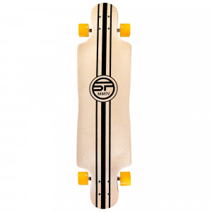 Spokey LONGBAY Longboard 94 x 23,5 cm, ABEC7 